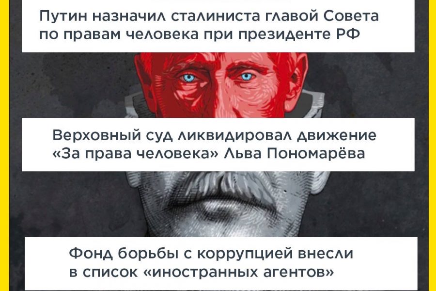 В России ликвидировали движение «За права человека»