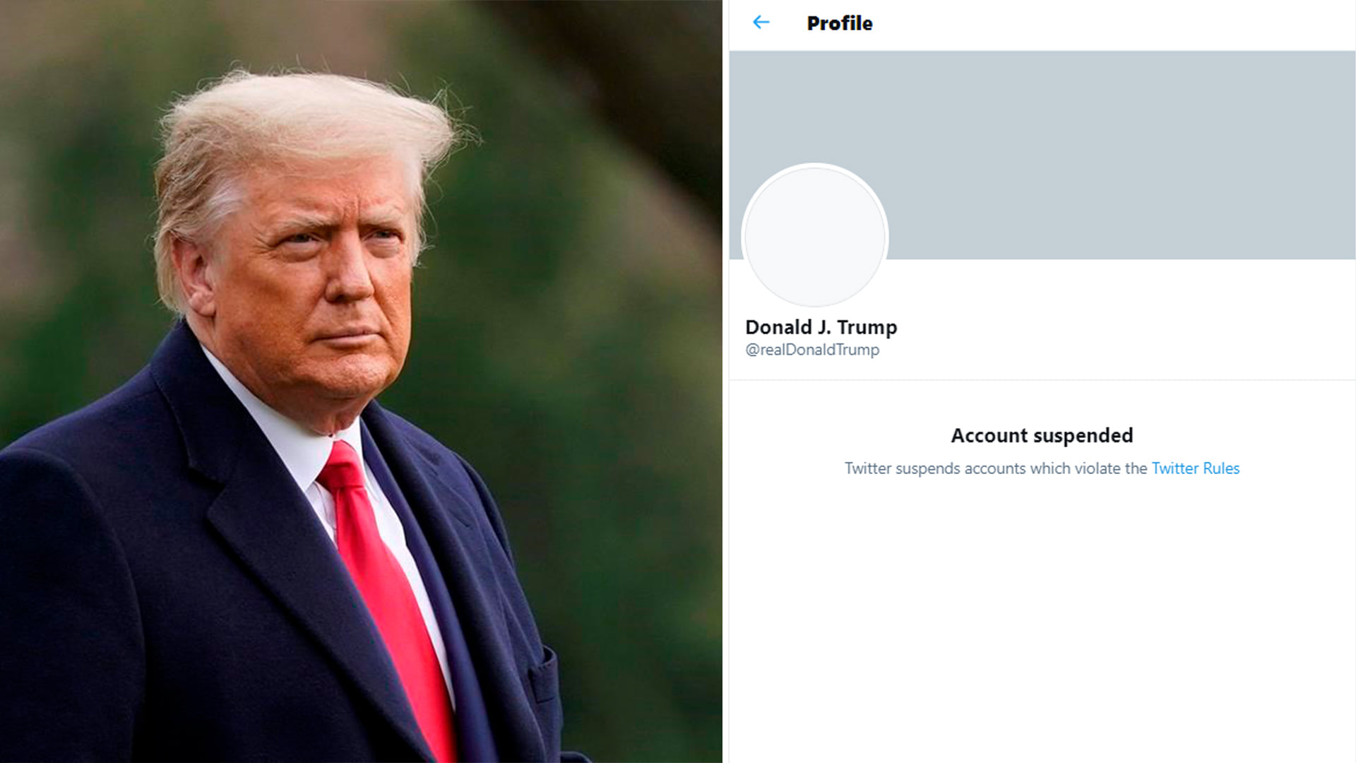 Верните Трампу аккаунт